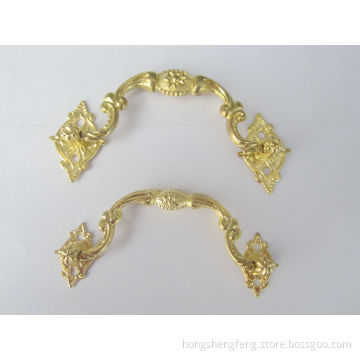 Manufacturer Supply Gold Color Wooden Box Handle